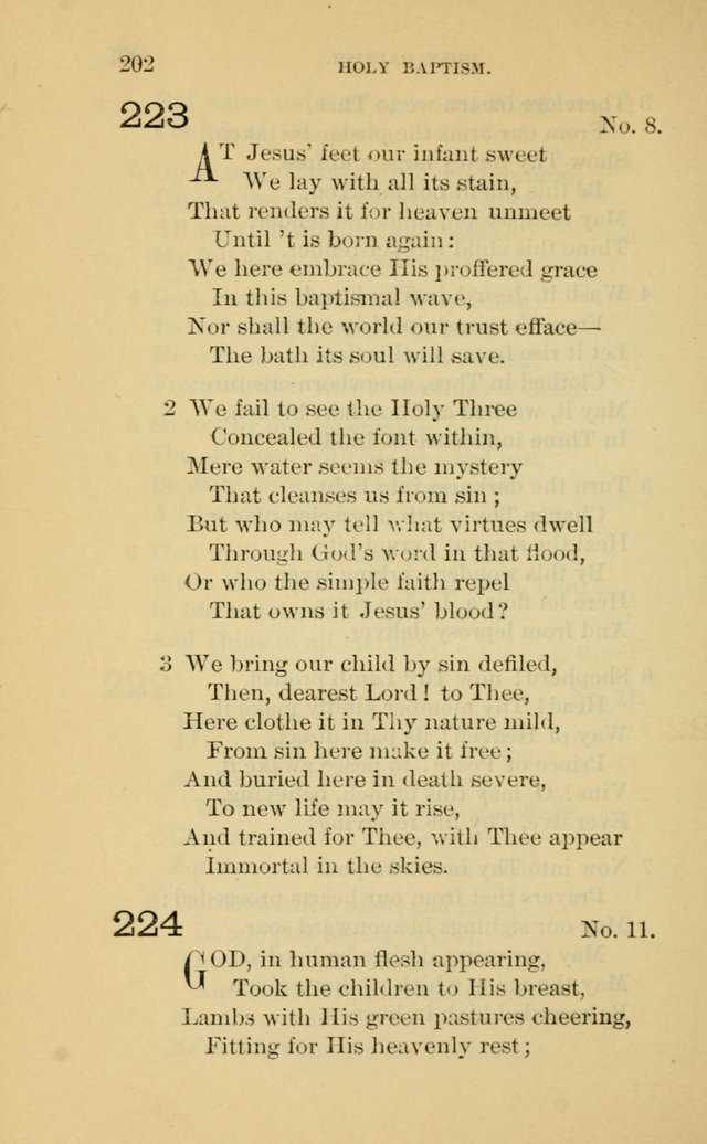 Evangelical Lutheran Hymnal page 202