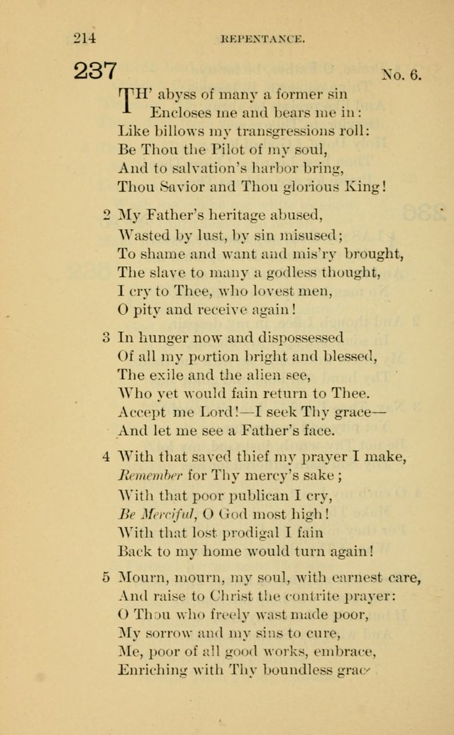 Evangelical Lutheran Hymnal page 214