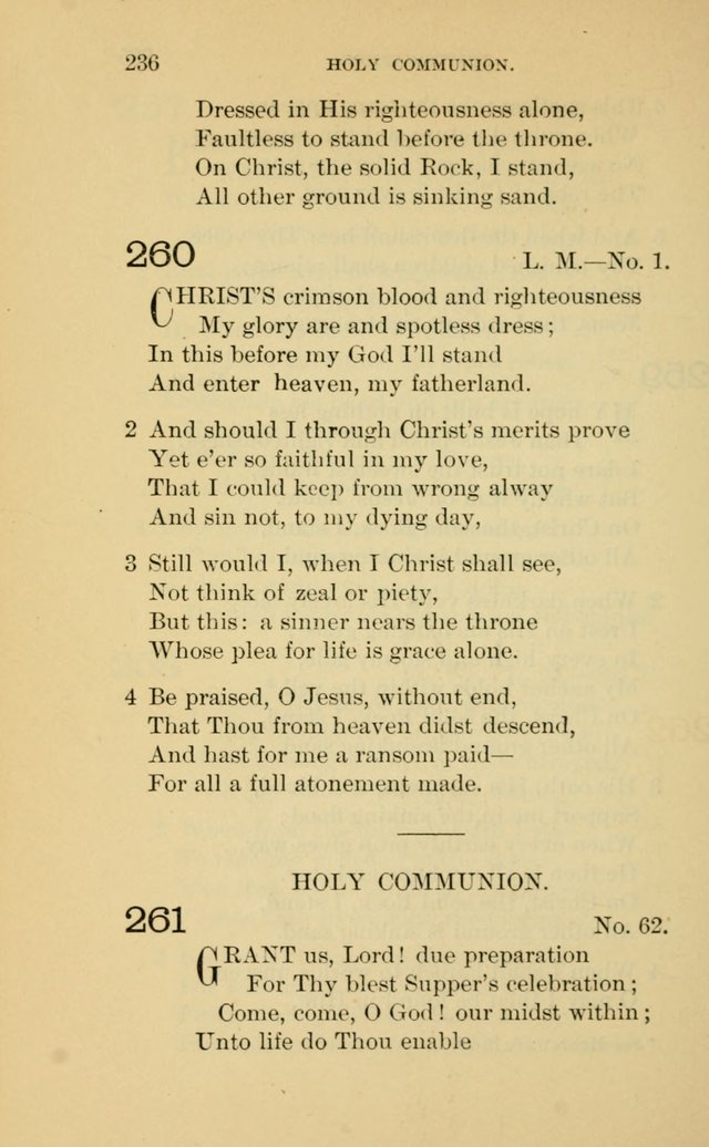 Evangelical Lutheran Hymnal page 236