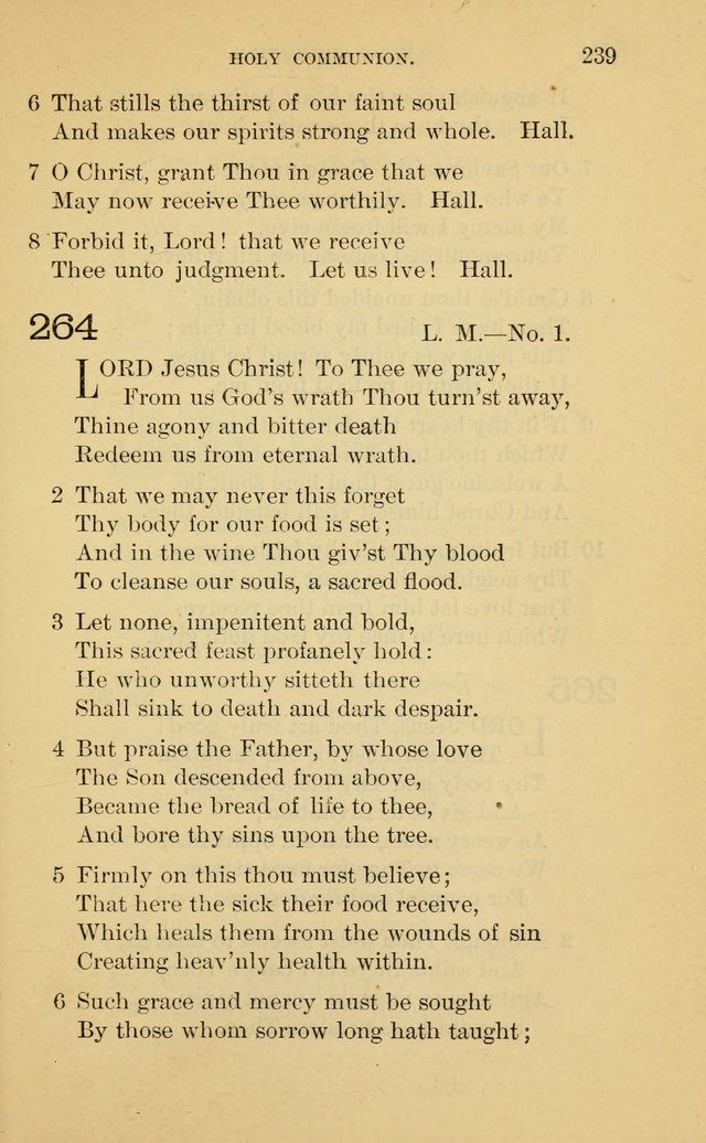 Evangelical Lutheran Hymnal page 239