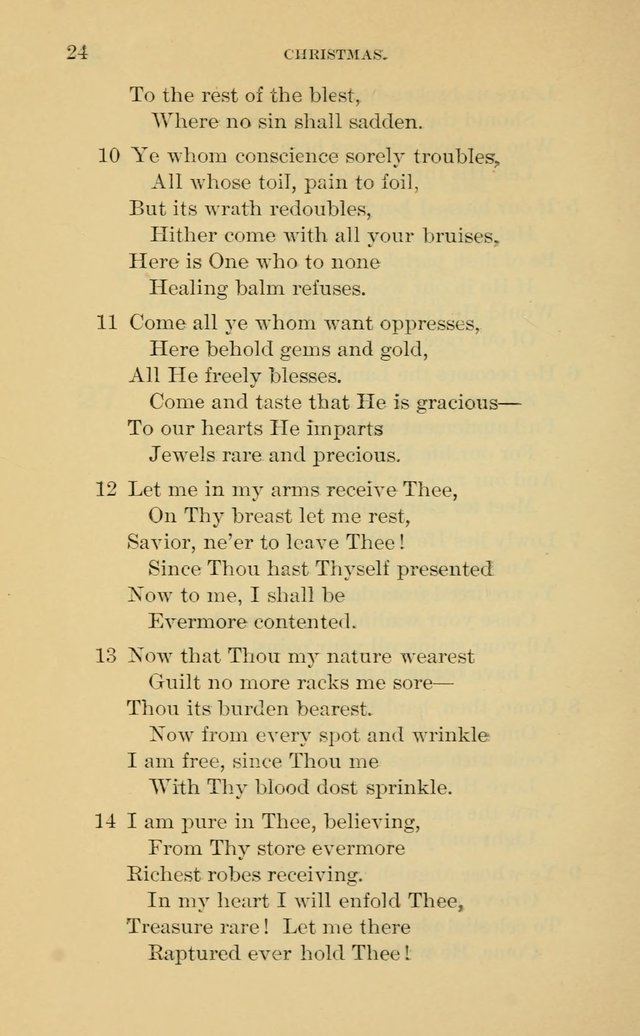 Evangelical Lutheran Hymnal page 24