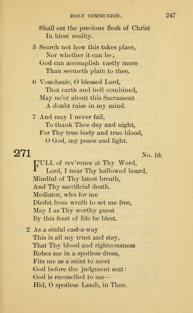 Evangelical Lutheran Hymnal page 247