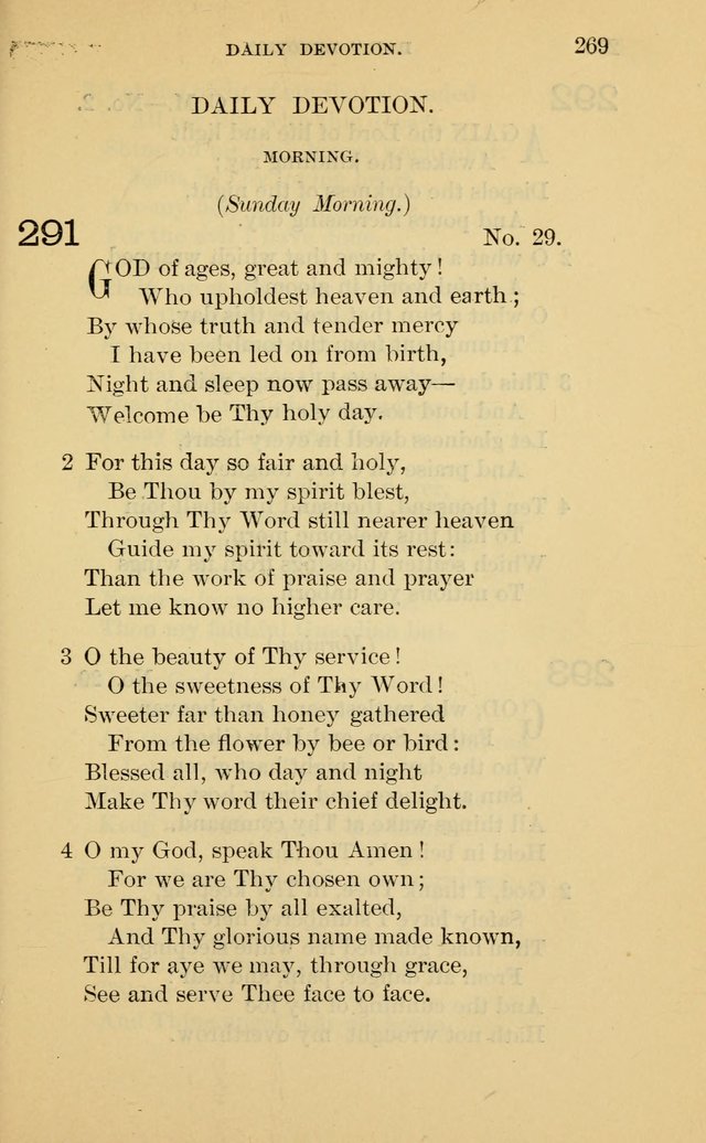 Evangelical Lutheran Hymnal page 269