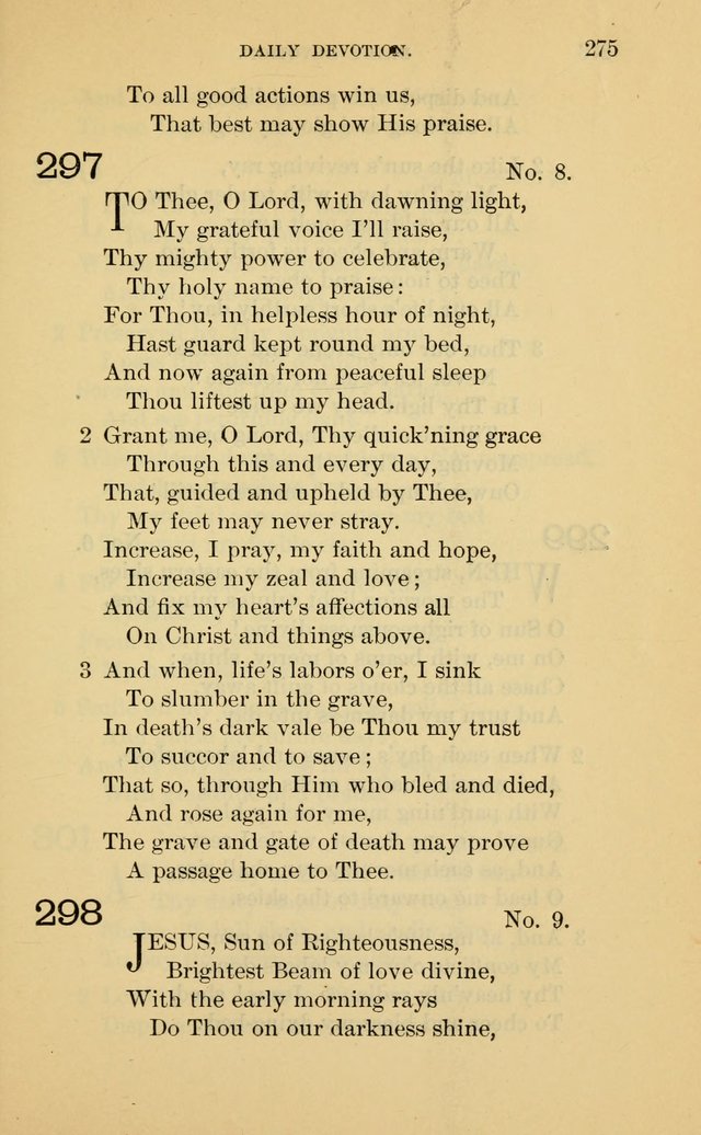 Evangelical Lutheran Hymnal page 275