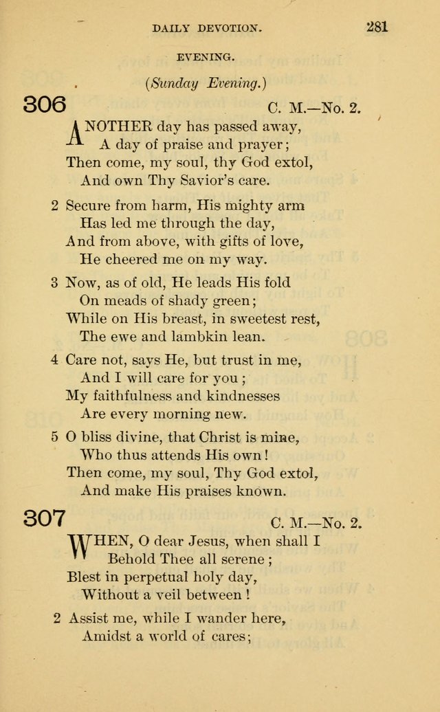 Evangelical Lutheran Hymnal page 281