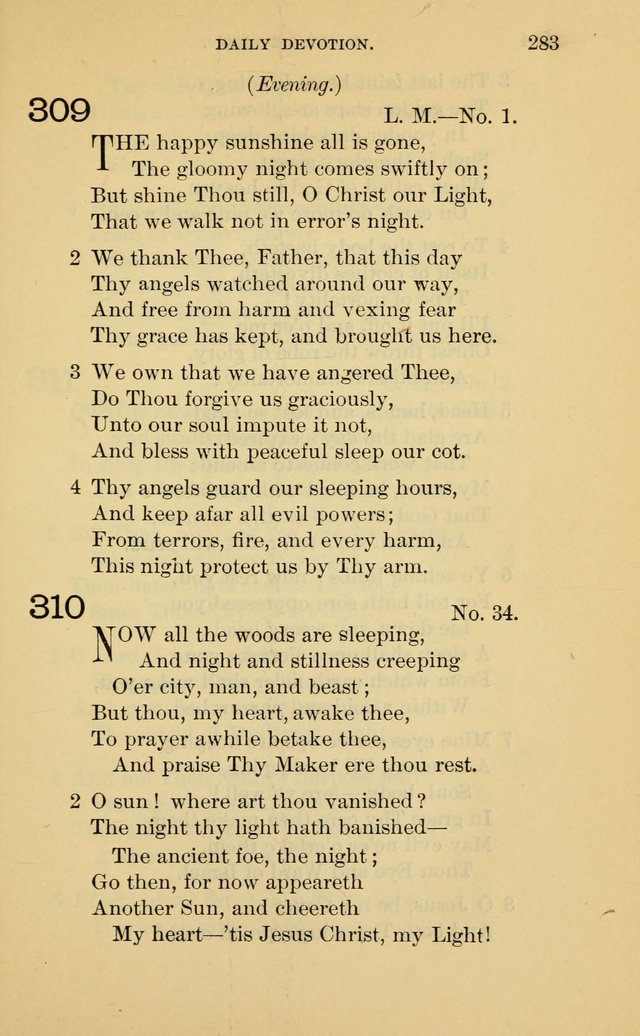 Evangelical Lutheran Hymnal page 283