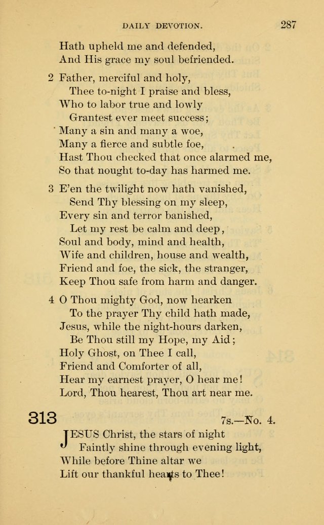 Evangelical Lutheran Hymnal page 287