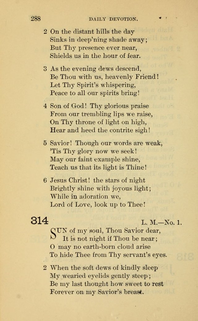 Evangelical Lutheran Hymnal page 288