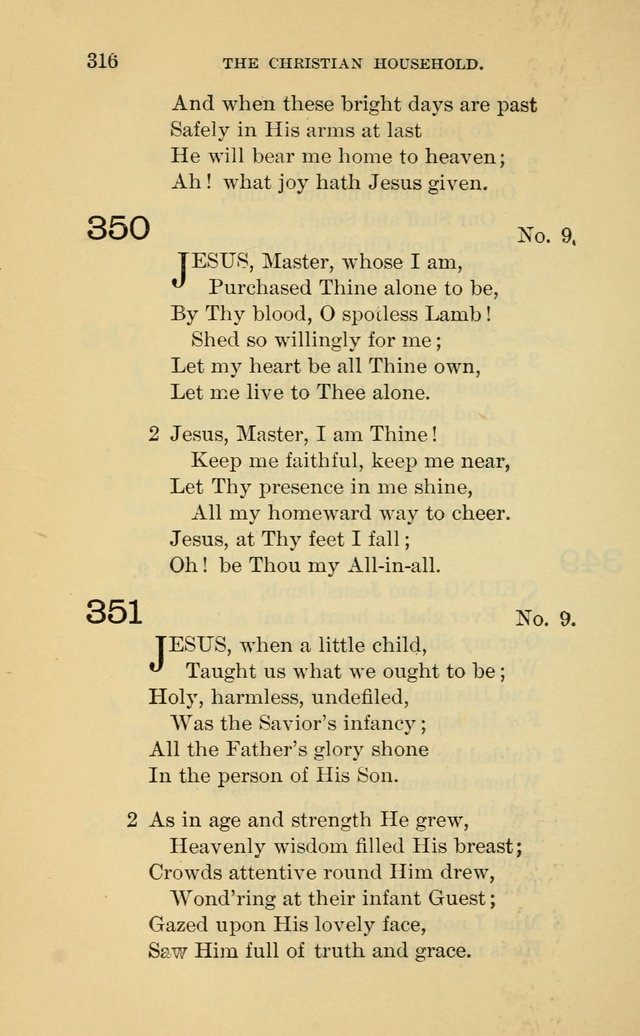 Evangelical Lutheran Hymnal page 316