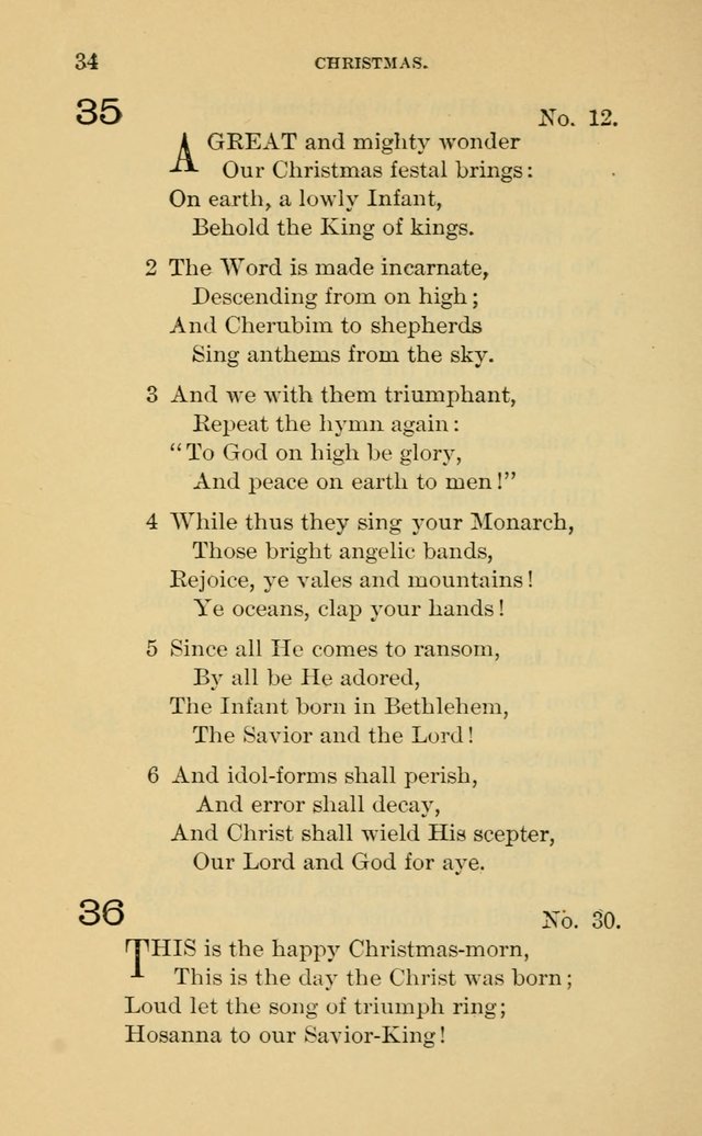 Evangelical Lutheran Hymnal page 34