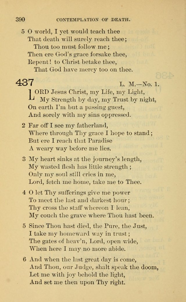 Evangelical Lutheran Hymnal page 390