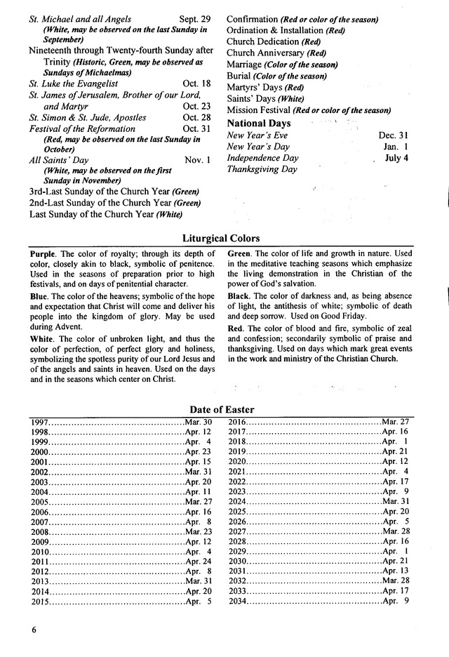 Evangelical Lutheran Hymnary page 6