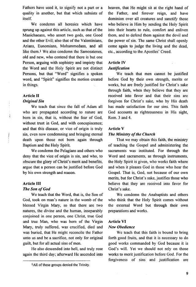 Evangelical Lutheran Hymnary page 9