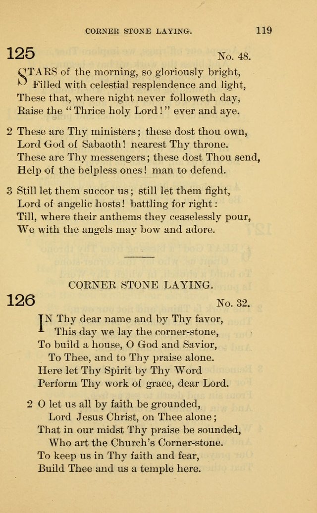 Evangelical Lutheran Hymnal. 9th ed. page 119