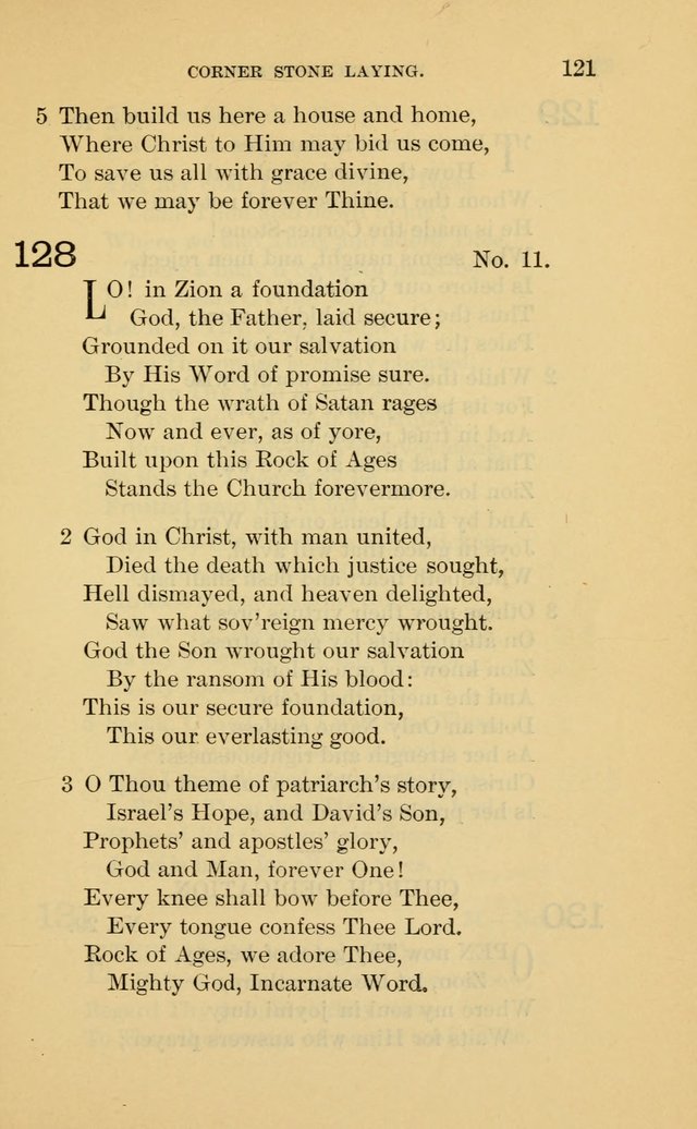 Evangelical Lutheran Hymnal. 9th ed. page 121