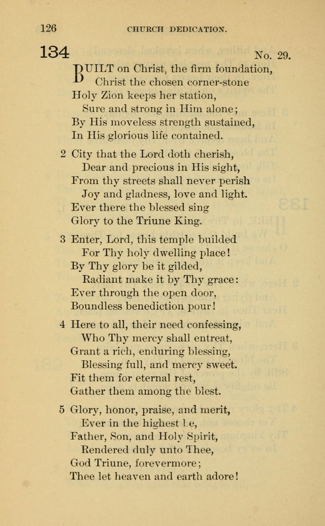 Evangelical Lutheran Hymnal. 9th ed. page 126