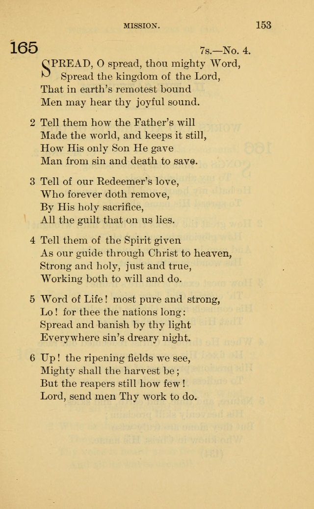 Evangelical Lutheran Hymnal. 9th ed. page 153