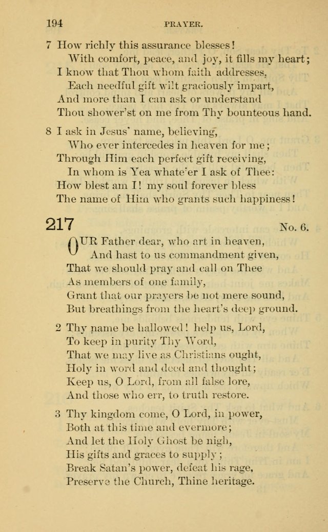 Evangelical Lutheran Hymnal. 9th ed. page 194