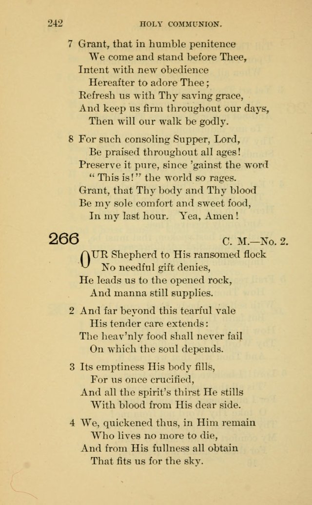 Evangelical Lutheran Hymnal. 9th ed. page 242