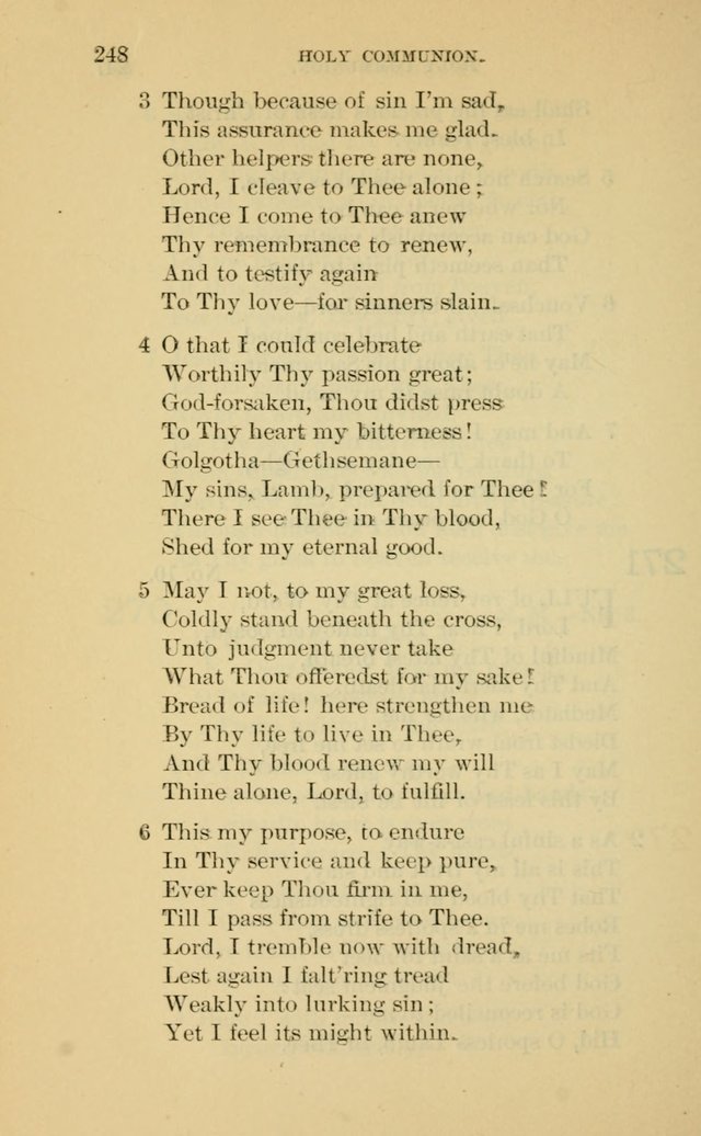 Evangelical Lutheran Hymnal. 9th ed. page 248