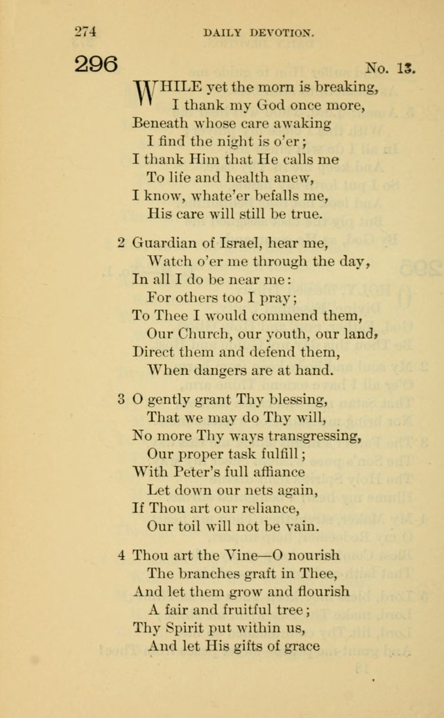 Evangelical Lutheran Hymnal. 9th ed. page 274