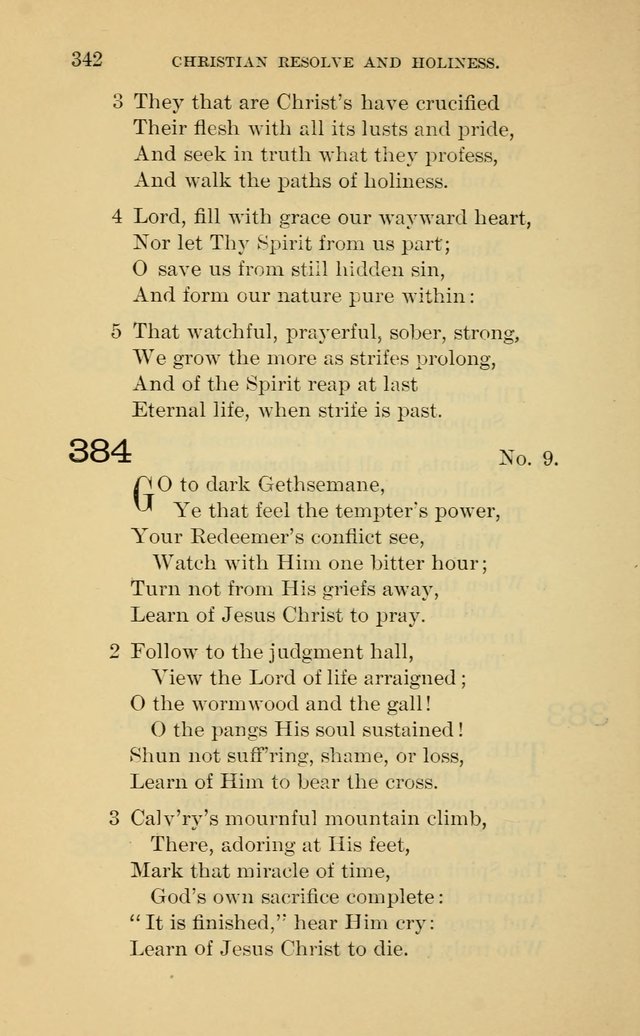 Evangelical Lutheran Hymnal. 9th ed. page 342