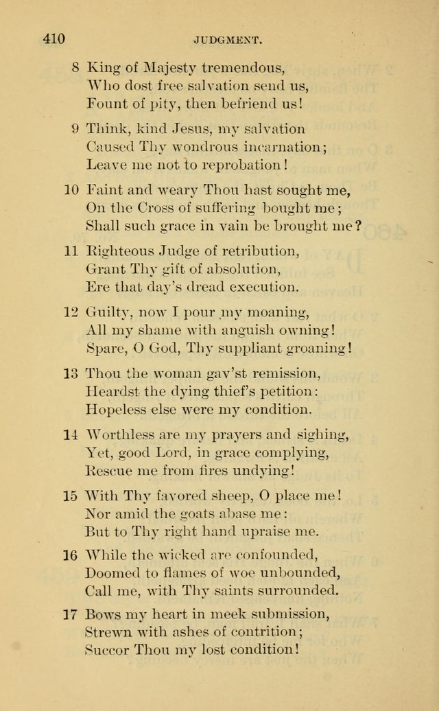 Evangelical Lutheran Hymnal. 9th ed. page 410