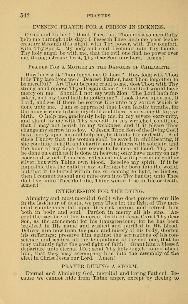 Evangelical Lutheran Hymnal. 9th ed. page 542