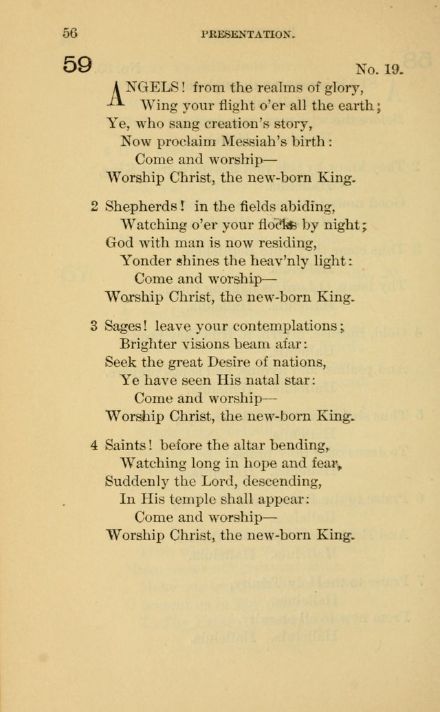 Evangelical Lutheran Hymnal. 9th ed. page 56