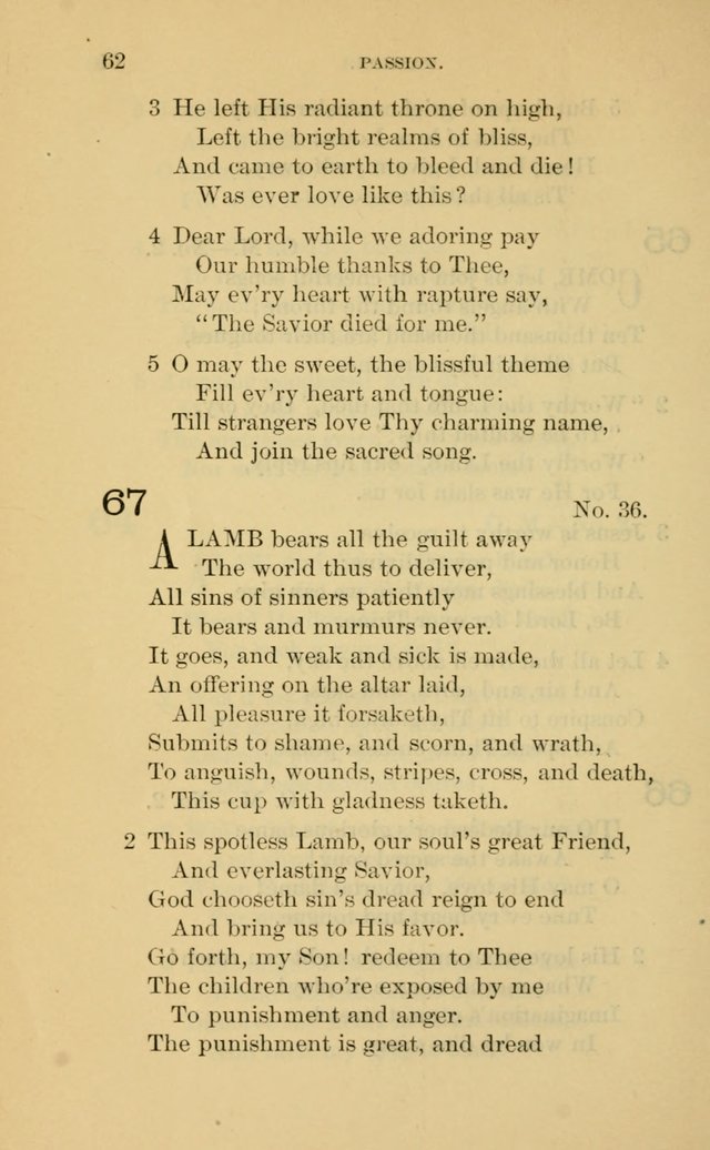 Evangelical Lutheran Hymnal. 9th ed. page 62