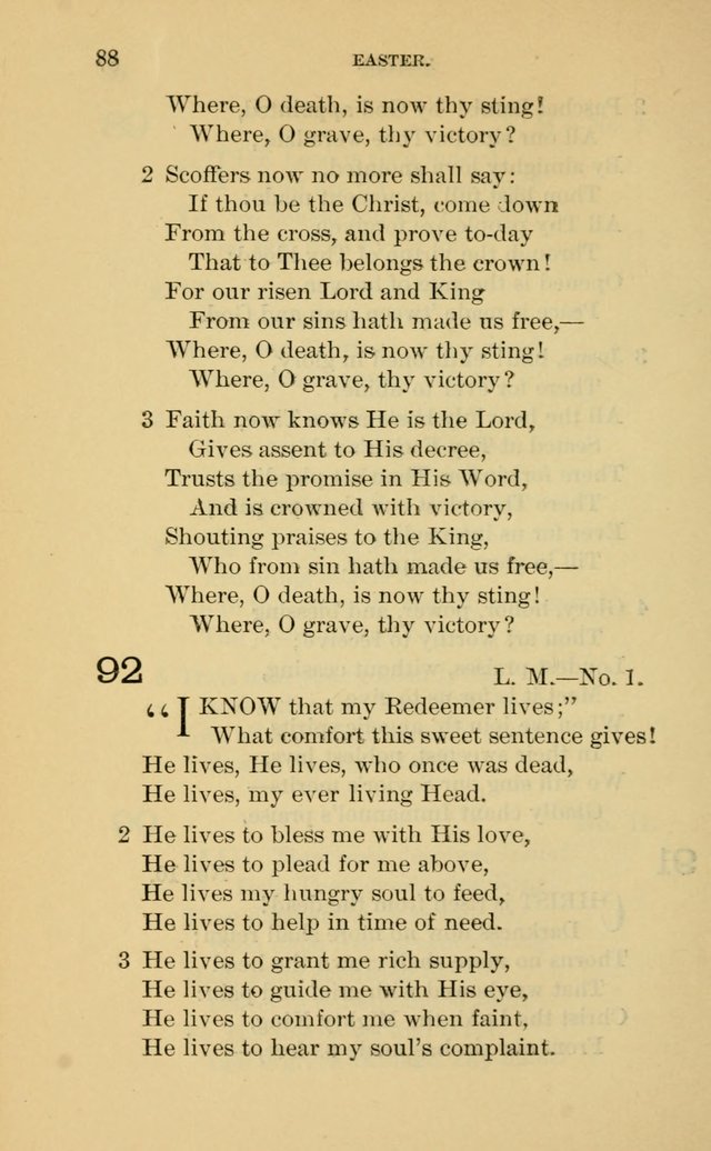 Evangelical Lutheran Hymnal. 9th ed. page 88