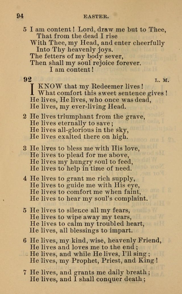 Evangelical Lutheran hymn-book page 121