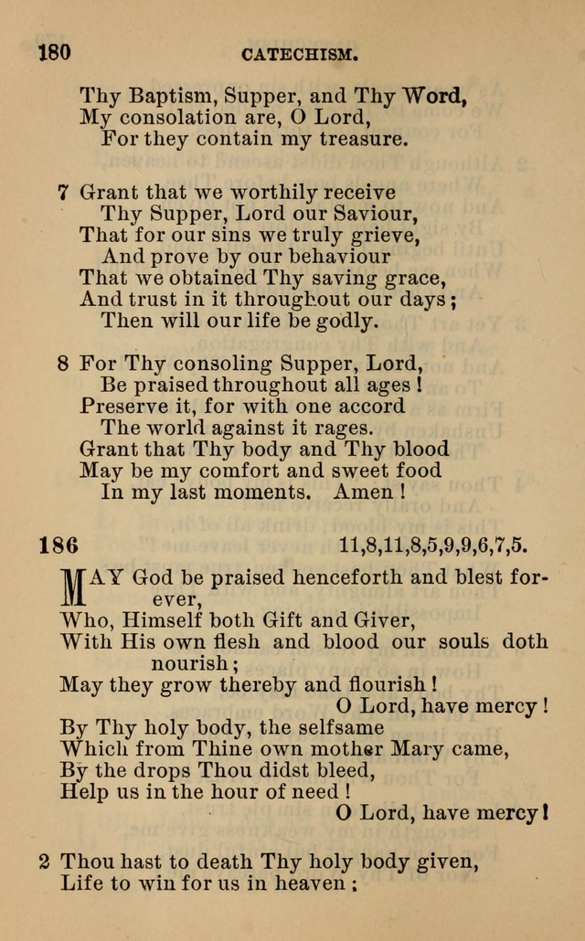 Evangelical Lutheran hymn-book page 207