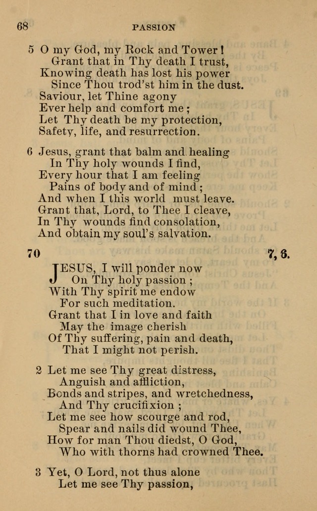 Evangelical Lutheran hymn-book page 95