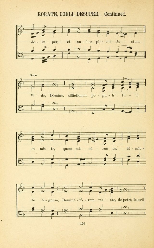 English and Latin Hymns, or Harmonies to Part I of the Roman Hymnal: for the Use of Congregations, Schools, Colleges, and Choirs page 189