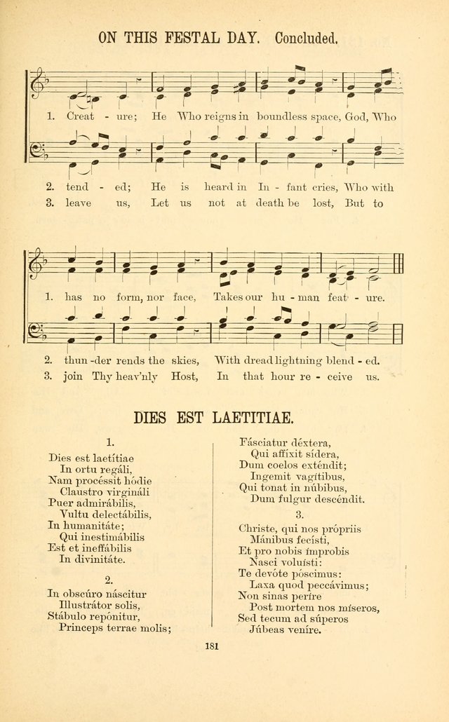 English and Latin Hymns, or Harmonies to Part I of the Roman Hymnal: for the Use of Congregations, Schools, Colleges, and Choirs page 194