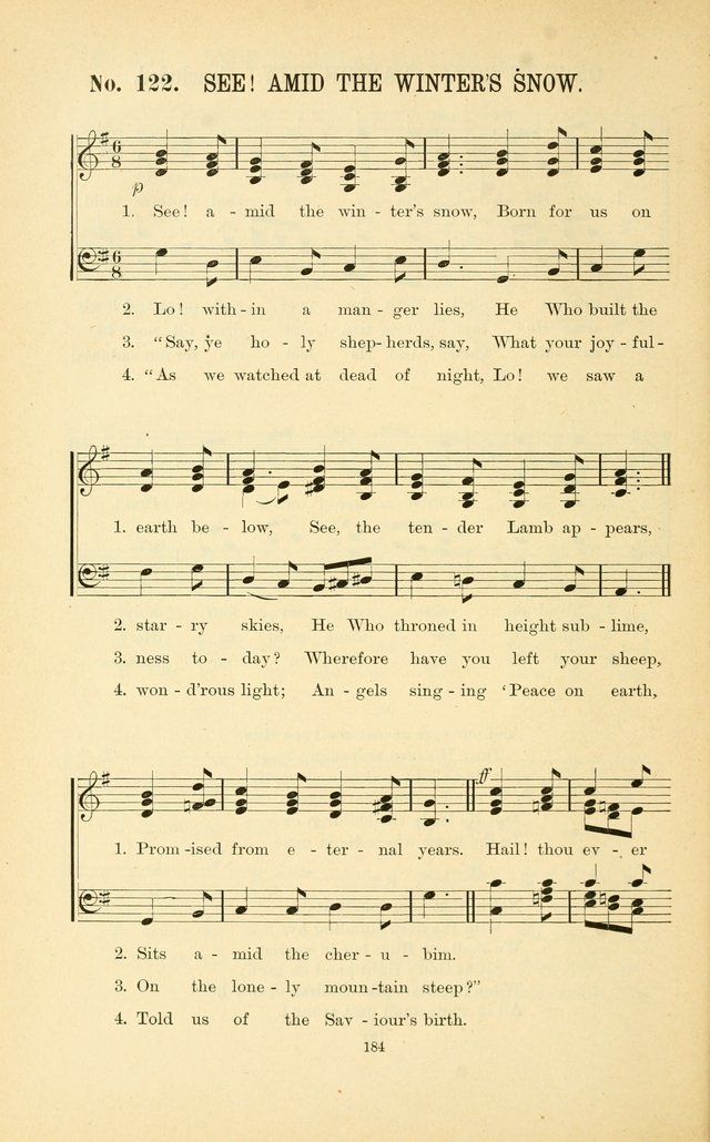 English and Latin Hymns, or Harmonies to Part I of the Roman Hymnal: for the Use of Congregations, Schools, Colleges, and Choirs page 197