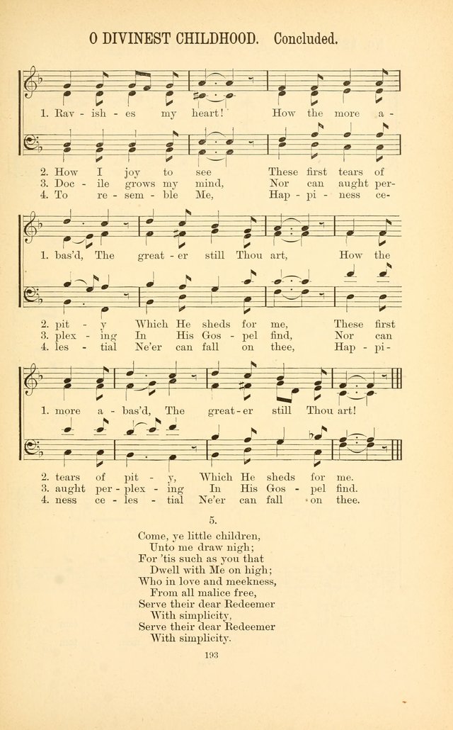 English and Latin Hymns, or Harmonies to Part I of the Roman Hymnal: for the Use of Congregations, Schools, Colleges, and Choirs page 206