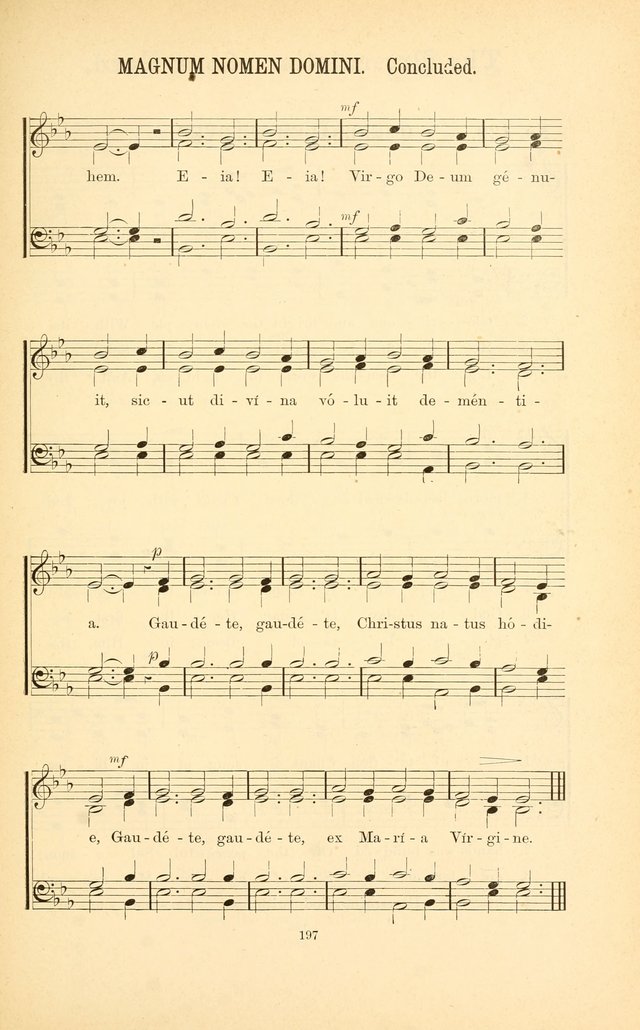 English and Latin Hymns, or Harmonies to Part I of the Roman Hymnal: for the Use of Congregations, Schools, Colleges, and Choirs page 210