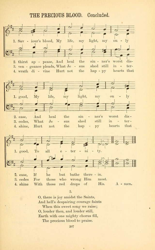 English and Latin Hymns, or Harmonies to Part I of the Roman Hymnal: for the Use of Congregations, Schools, Colleges, and Choirs page 220