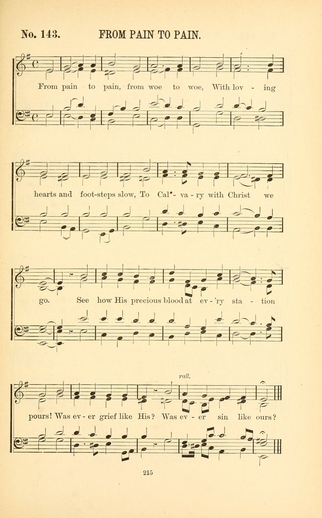 English and Latin Hymns, or Harmonies to Part I of the Roman Hymnal: for the Use of Congregations, Schools, Colleges, and Choirs page 228