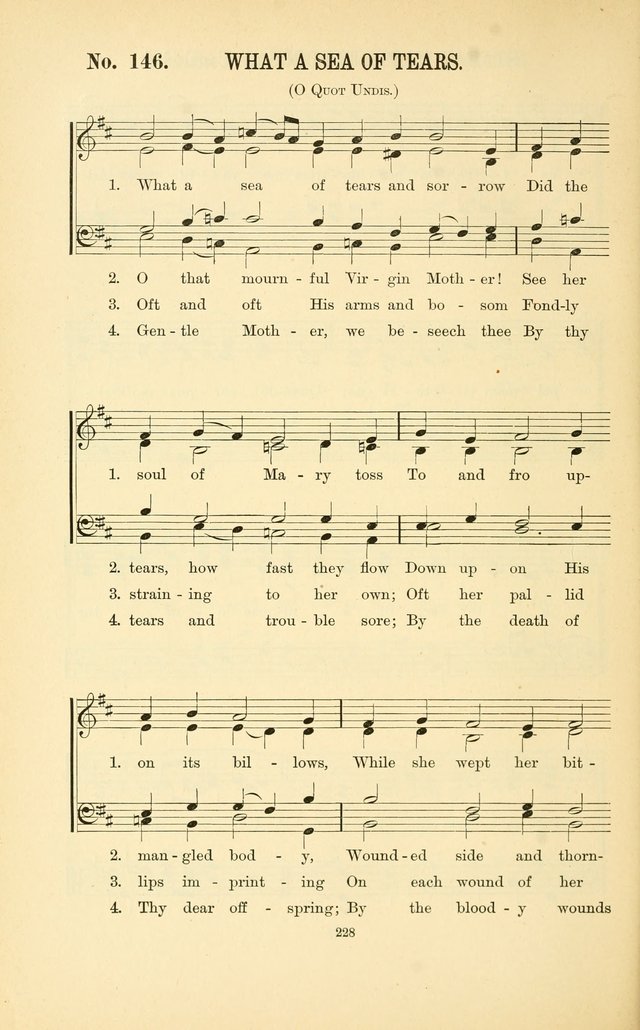 English and Latin Hymns, or Harmonies to Part I of the Roman Hymnal: for the Use of Congregations, Schools, Colleges, and Choirs page 241