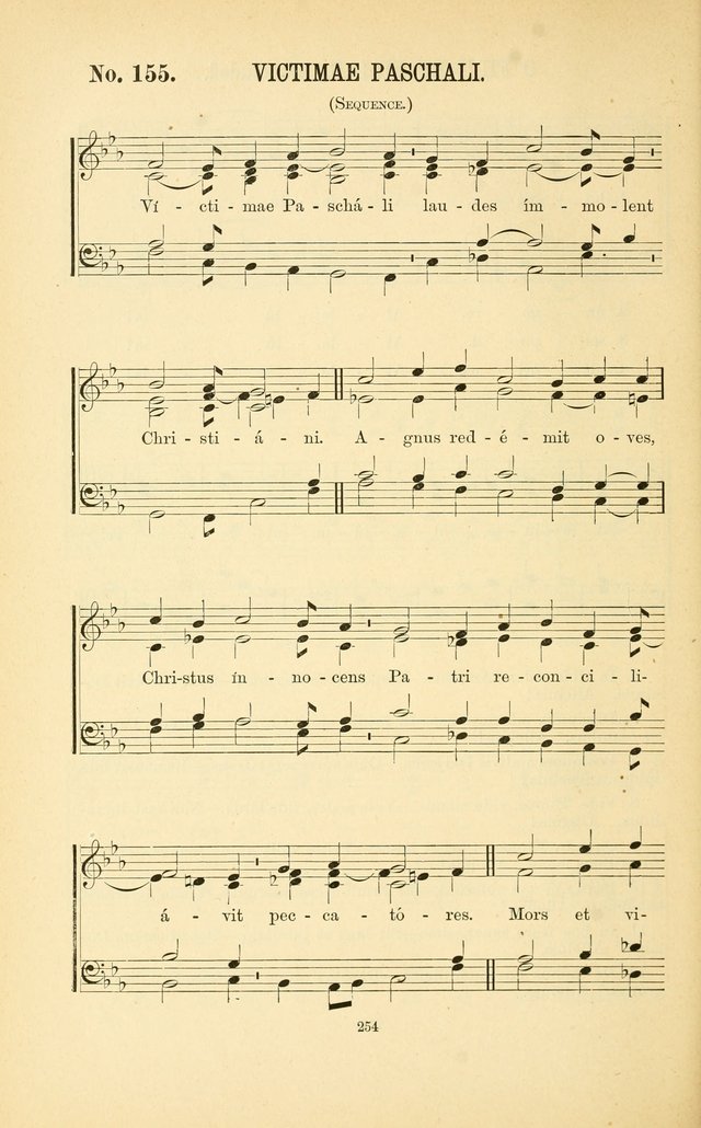 English and Latin Hymns, or Harmonies to Part I of the Roman Hymnal: for the Use of Congregations, Schools, Colleges, and Choirs page 267