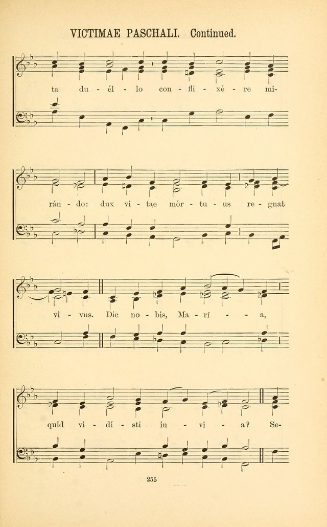 English and Latin Hymns, or Harmonies to Part I of the Roman Hymnal: for the Use of Congregations, Schools, Colleges, and Choirs page 268