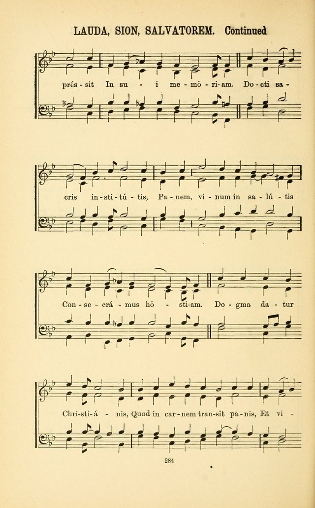 English and Latin Hymns, or Harmonies to Part I of the Roman Hymnal: for the Use of Congregations, Schools, Colleges, and Choirs page 297