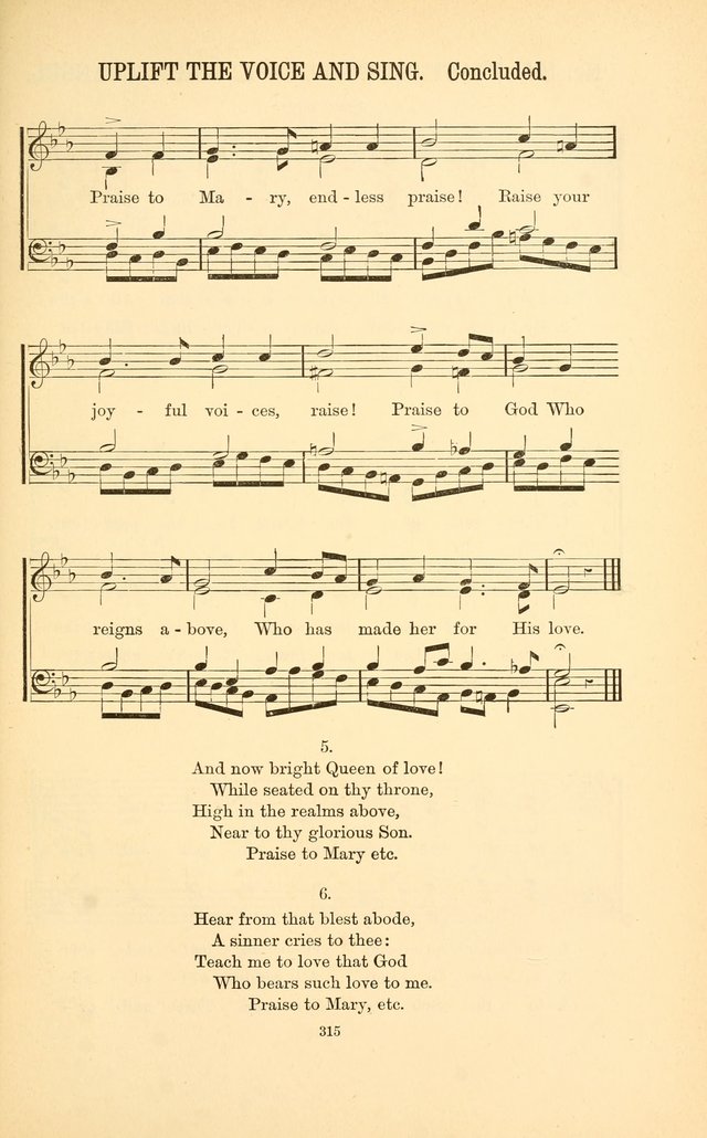 English and Latin Hymns, or Harmonies to Part I of the Roman Hymnal: for the Use of Congregations, Schools, Colleges, and Choirs page 328