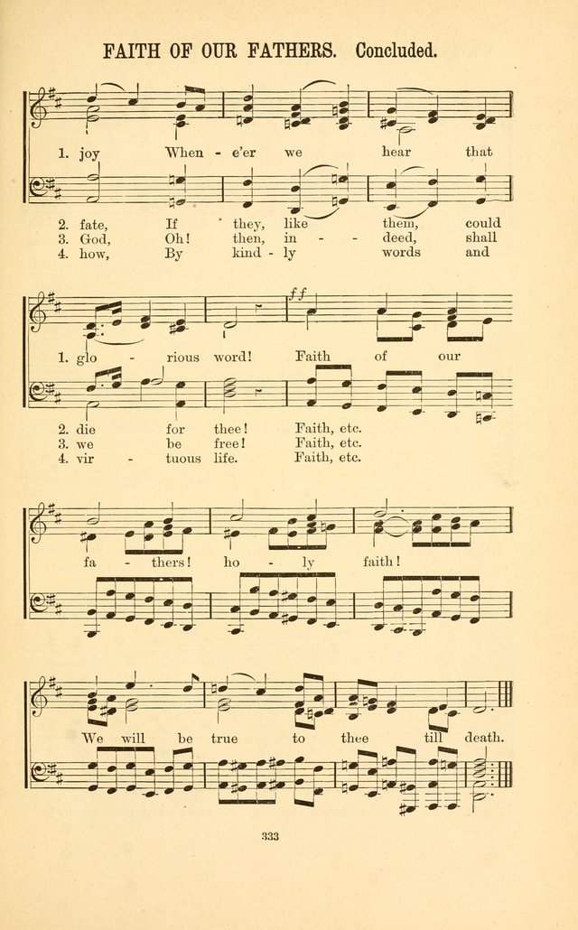 English and Latin Hymns, or Harmonies to Part I of the Roman Hymnal: for the Use of Congregations, Schools, Colleges, and Choirs page 346