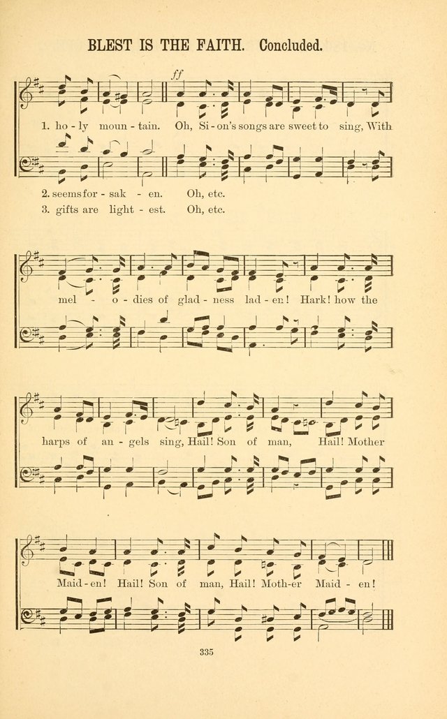 English and Latin Hymns, or Harmonies to Part I of the Roman Hymnal: for the Use of Congregations, Schools, Colleges, and Choirs page 348