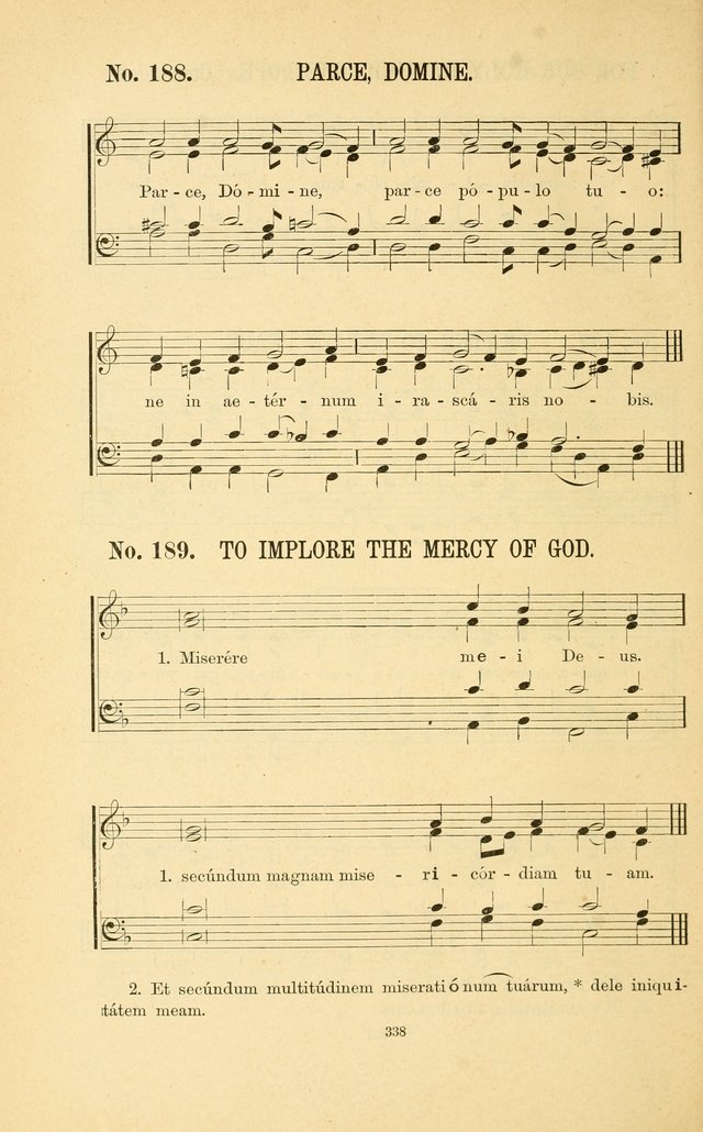 English and Latin Hymns, or Harmonies to Part I of the Roman Hymnal: for the Use of Congregations, Schools, Colleges, and Choirs page 351