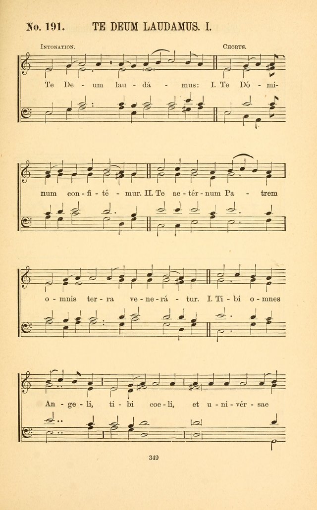 English and Latin Hymns, or Harmonies to Part I of the Roman Hymnal: for the Use of Congregations, Schools, Colleges, and Choirs page 362